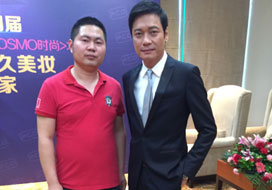 广州沐鸣与明星合影