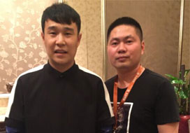 广州沐鸣与明星合影